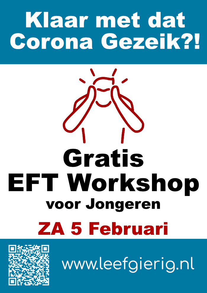 Gratis EFT Workshop voor jongeren Februari 2022