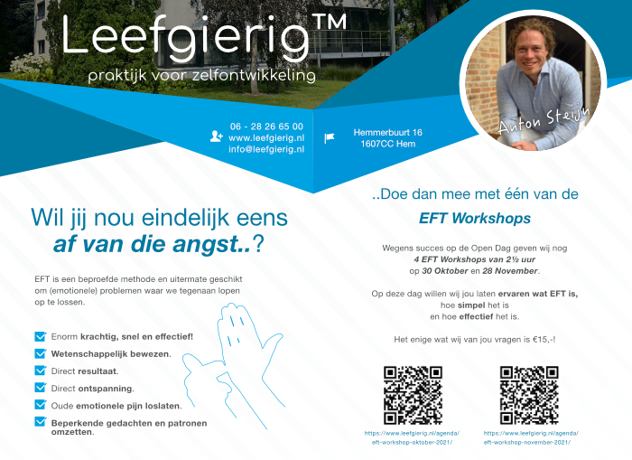 EFT Workshop Oktober 2021